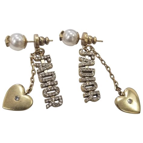 dior mise en earring|dior designer earrings.